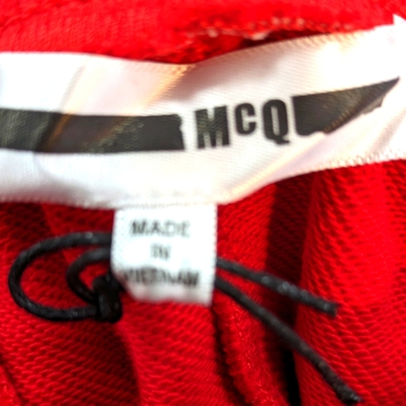 Regular Fit Metal Logo Red Sweatpants...Size Large - Picture 7 of 9